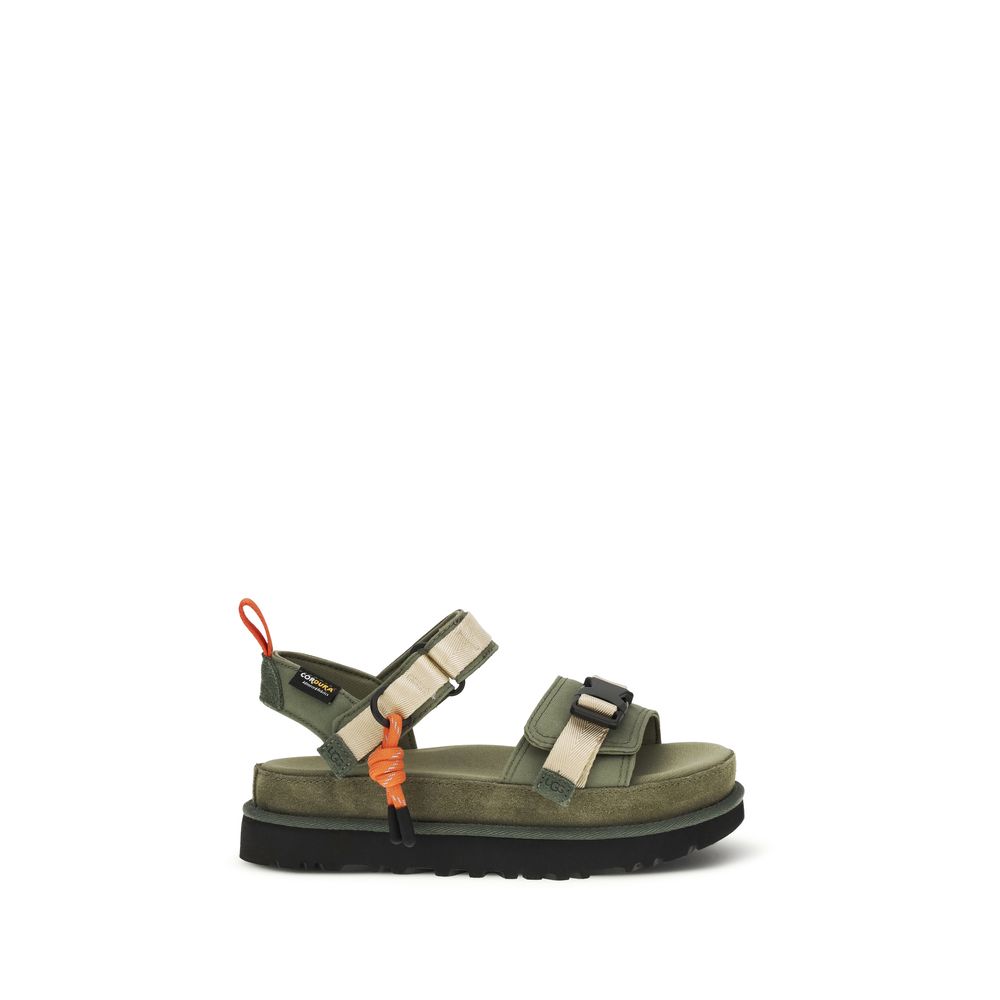 UGG Bicolor Other Fibres Flat Sandals